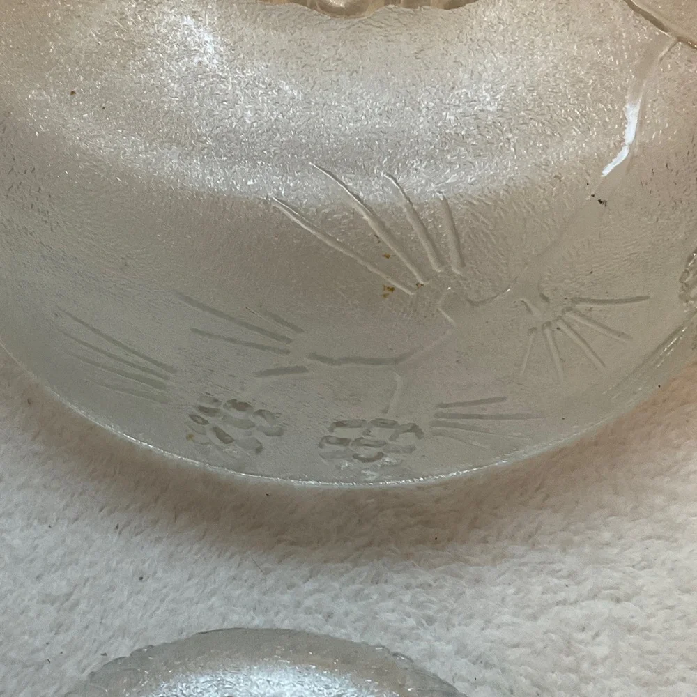 Elegant Glass Punch Bowl Set